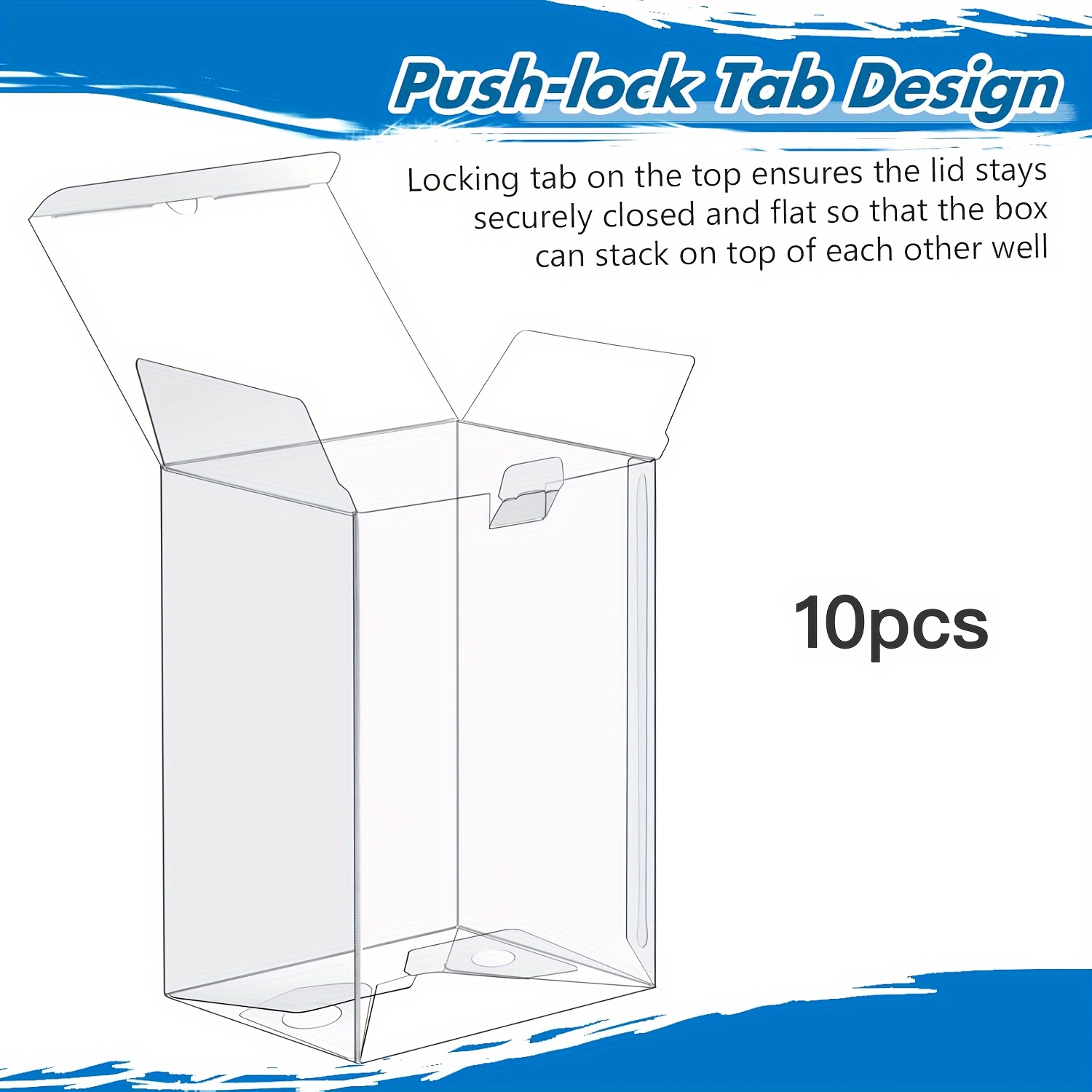 Funko Pop Protector - Clear Pop Display Case Compatible with
