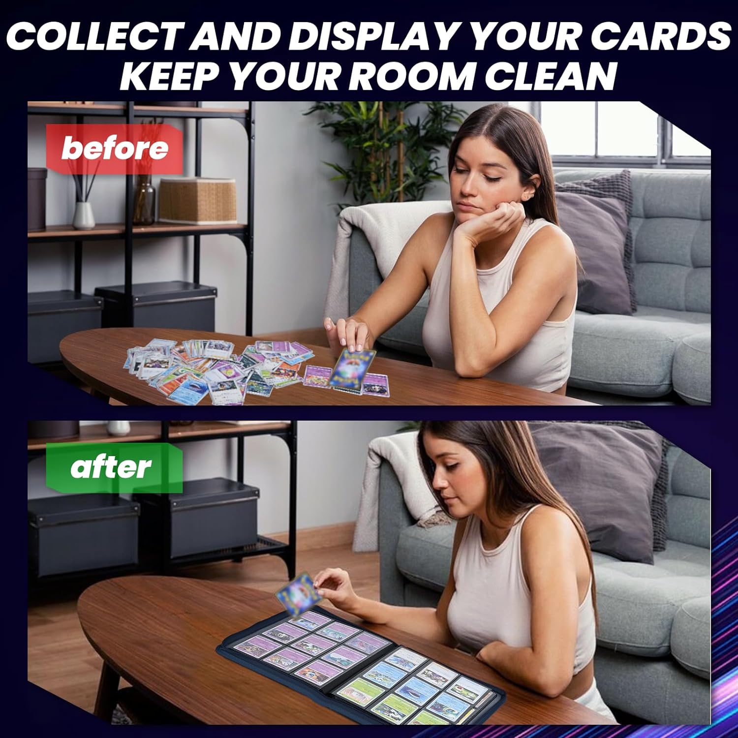 9 Pocket Trading Card Binder,  - огляд і ціна Pokemon Binder Card
