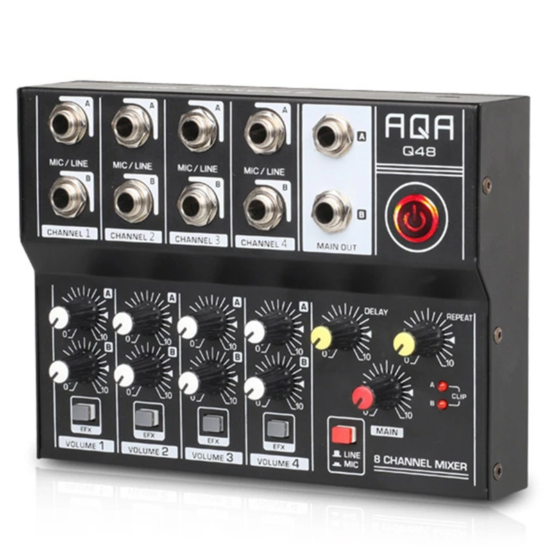 Audio Mixer Professional 8 Cha - огляд і ціна Graded Card Display