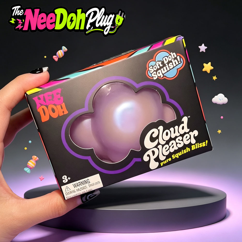 Needoh Cloud Pleaser Slow Risi - огляд і ціна Fidget Cube Original