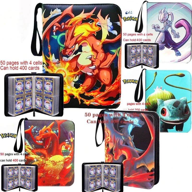 2026Pokemone Card Album PU Zip - огляд і ціна Pokemon Binder Card