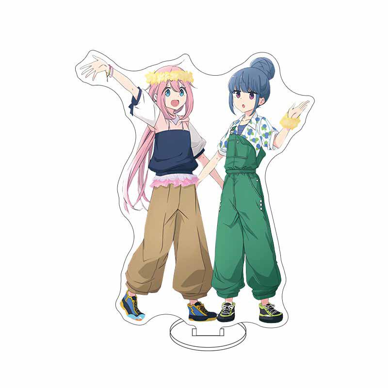 16CM Anime ‌Yuru Camp Figure R - огляд і ціна Figma Stand Set