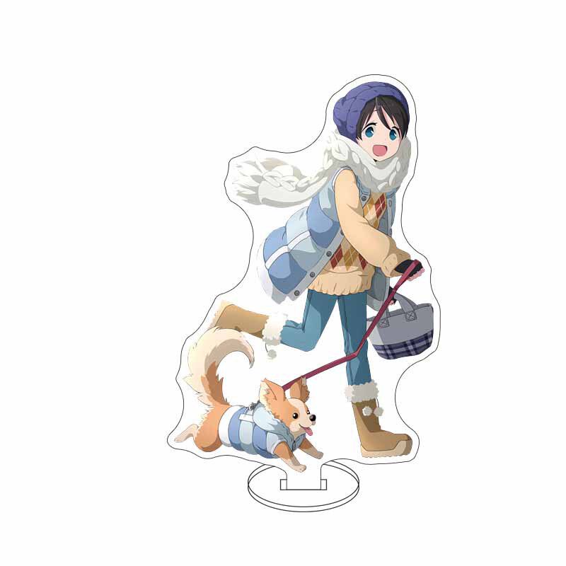 16CM Anime ‌Yuru Camp Figure R - огляд і ціна Figma Stand Set