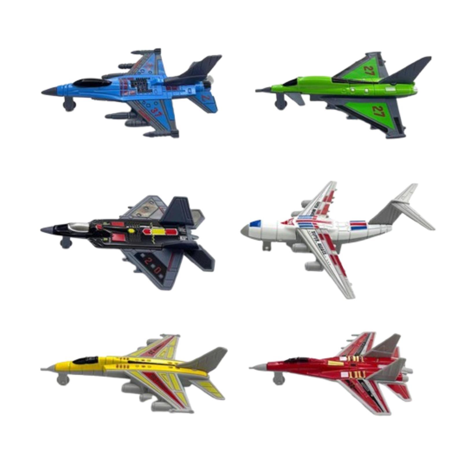 6x Alloy Metal Aircraft Models - огляд і ціна Model Airplane Plastic