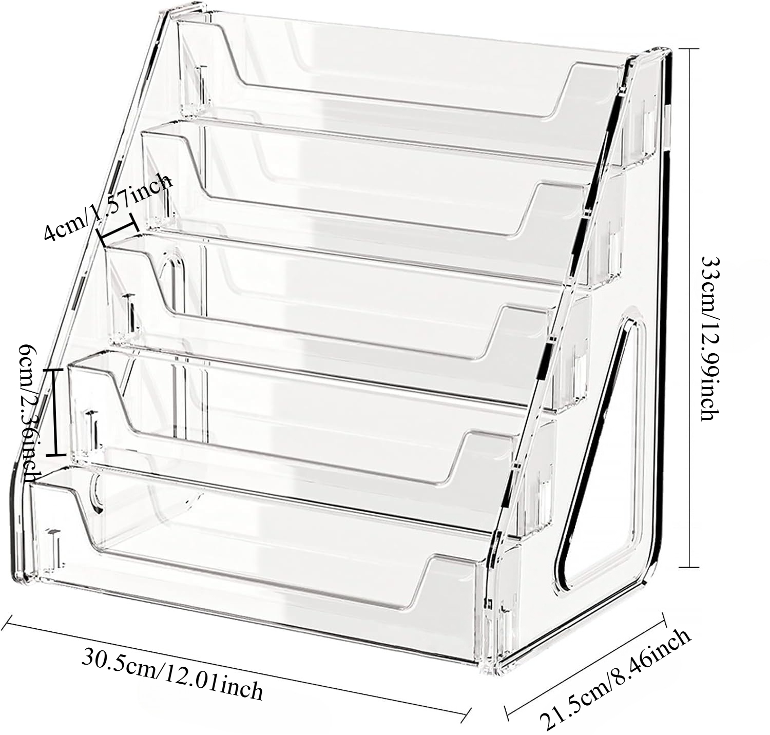 5-Tier Clear Acrylic Card Disp - огляд і ціна Graded Card Display