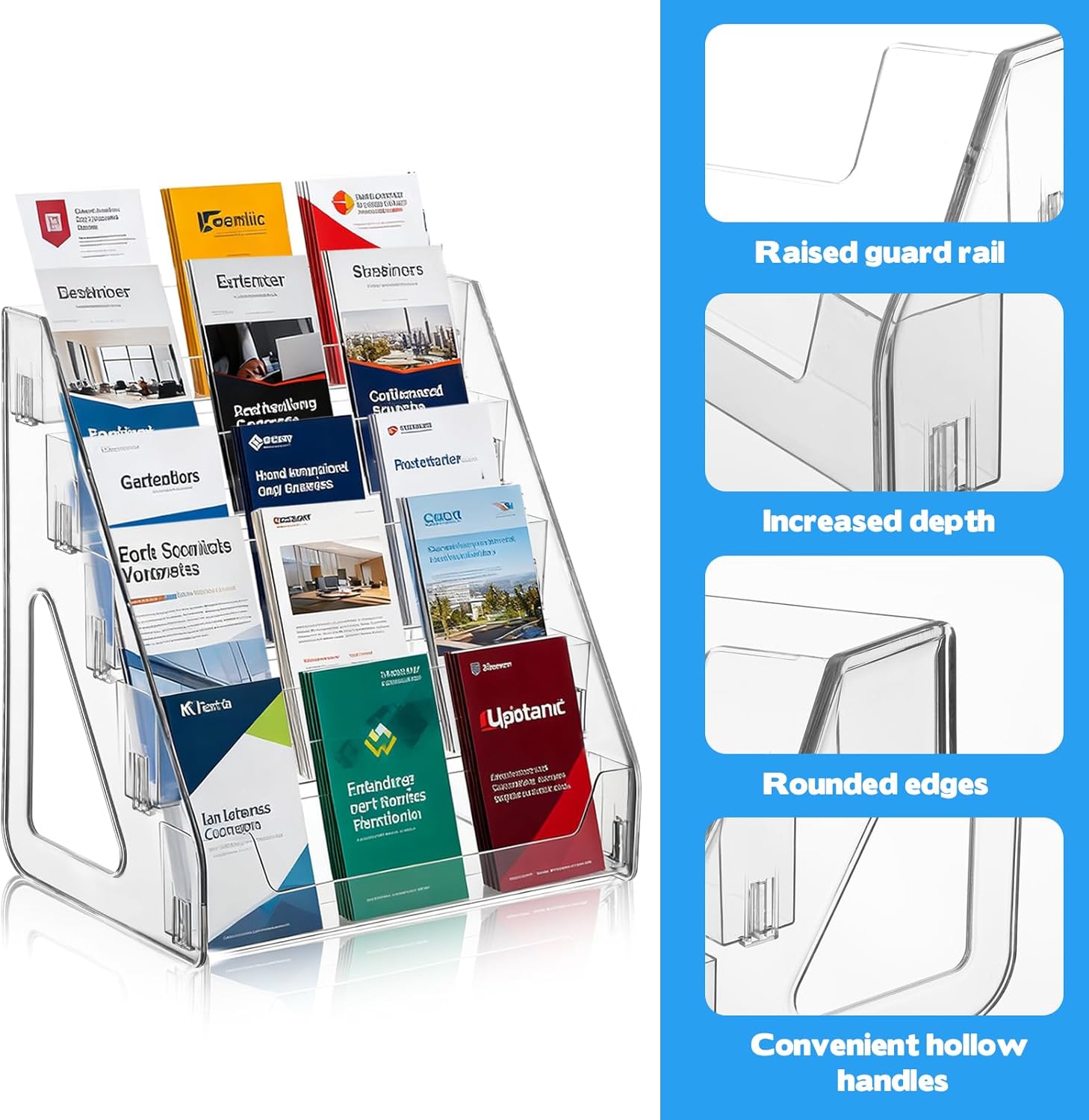 5-Tier Clear Acrylic Card Disp - огляд і ціна Graded Card Display