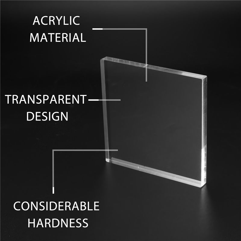 DT19 10Pc Clear Acrylic Stamp  - огляд і ціна Display Risers Set