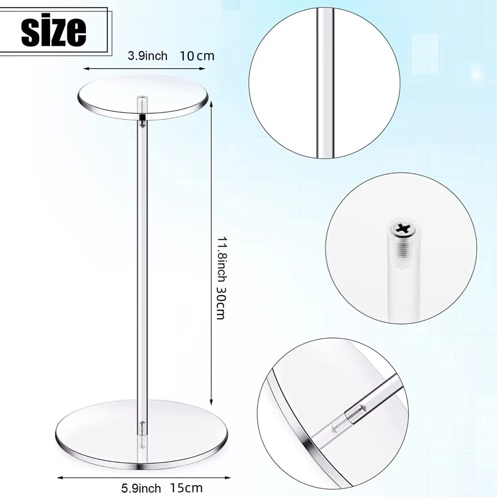 Easy to Clean Acrylic Display  - огляд і ціна Display Risers Set