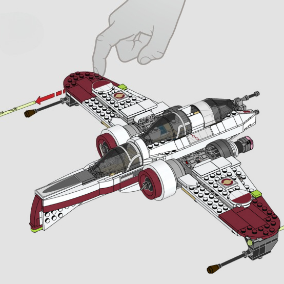 Space Combat Aircraft Model Bu - огляд і ціна Lego Set Technic