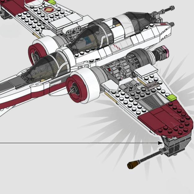 Space Combat Aircraft Model Bu - огляд і ціна Lego Set Technic