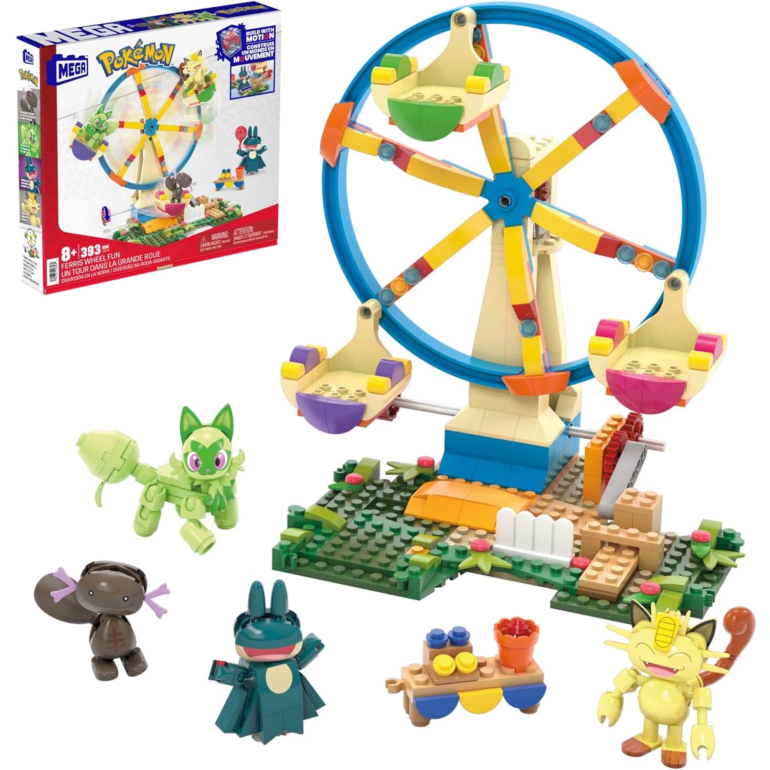 MEGA Pokémon Fun on the Ferris - огляд і ціна Lego Set Technic