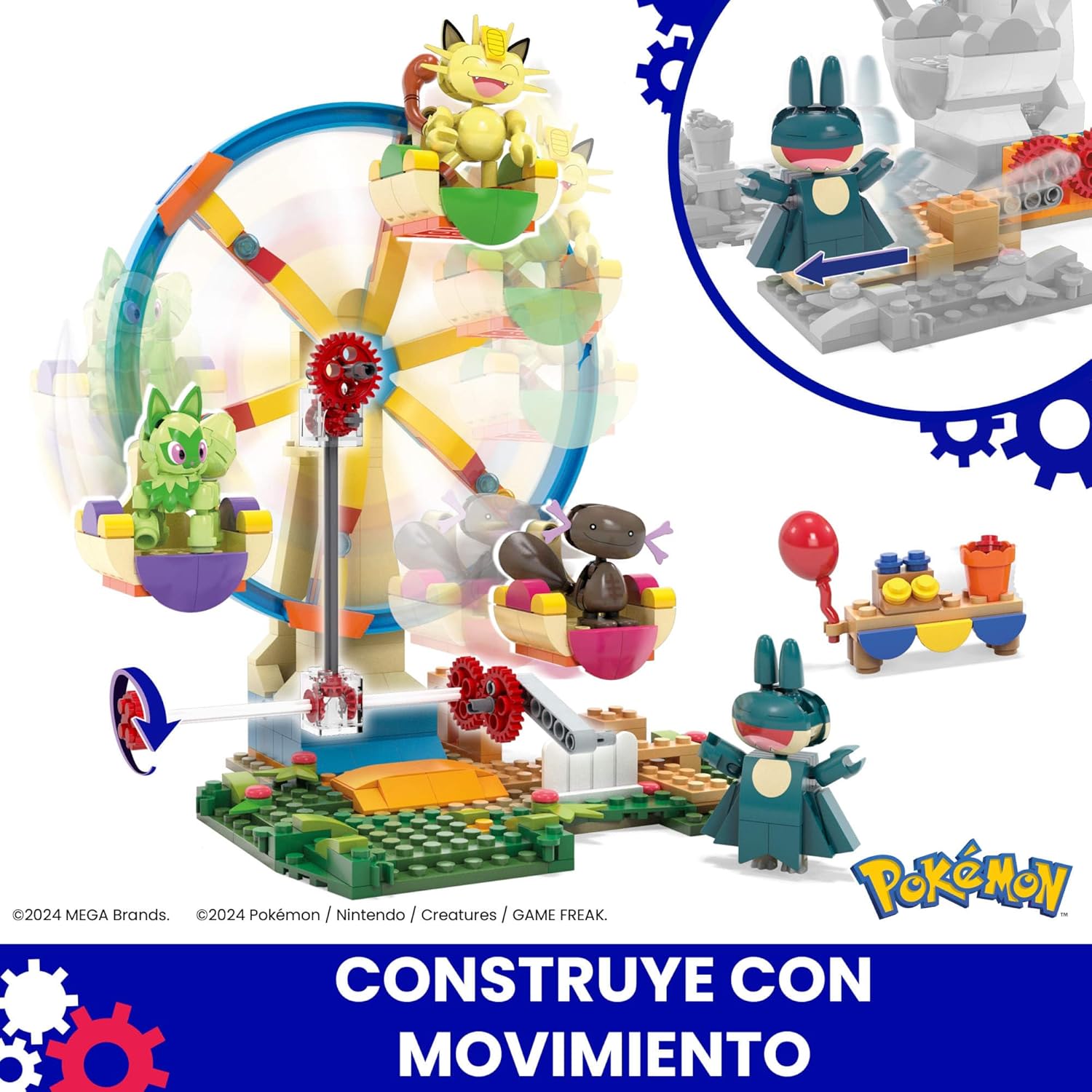 MEGA Pokémon Fun on the Ferris - огляд і ціна Lego Set Technic