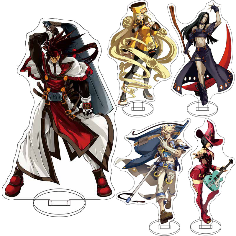 16CM Anime GUILTY GEAR STRIVE： - огляд і ціна Figma Stand Set