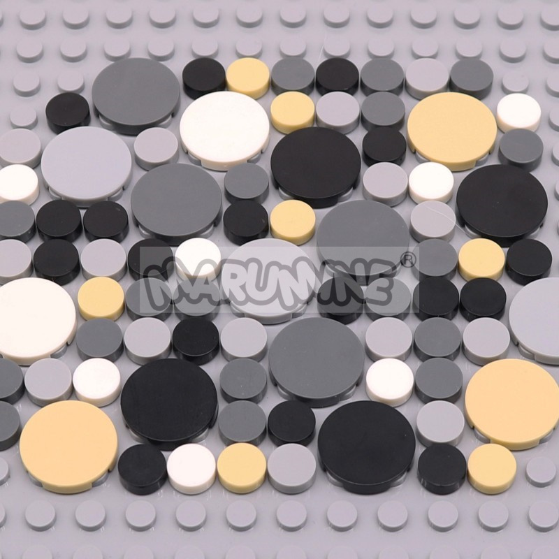 350PCS Round Tile Blocks 1x1 2 - огляд і ціна Lego Set City