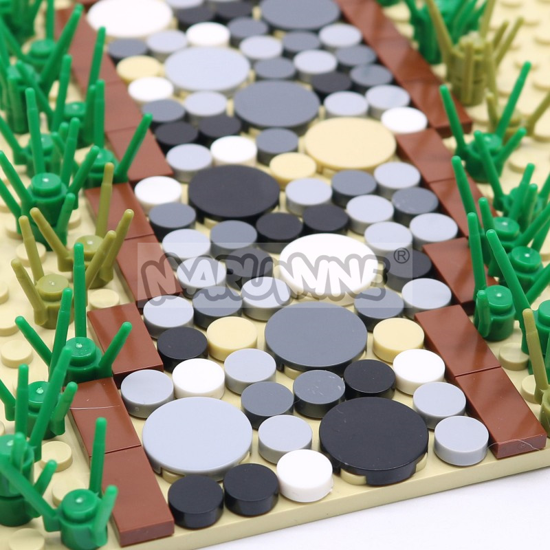 350PCS Round Tile Blocks 1x1 2 - огляд і ціна Lego Set City