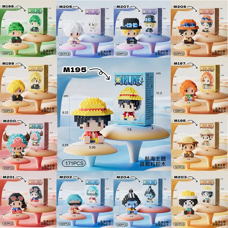 ONE PIECE 3D Anime Model Sun G - огляд і ціна Building Block Mini