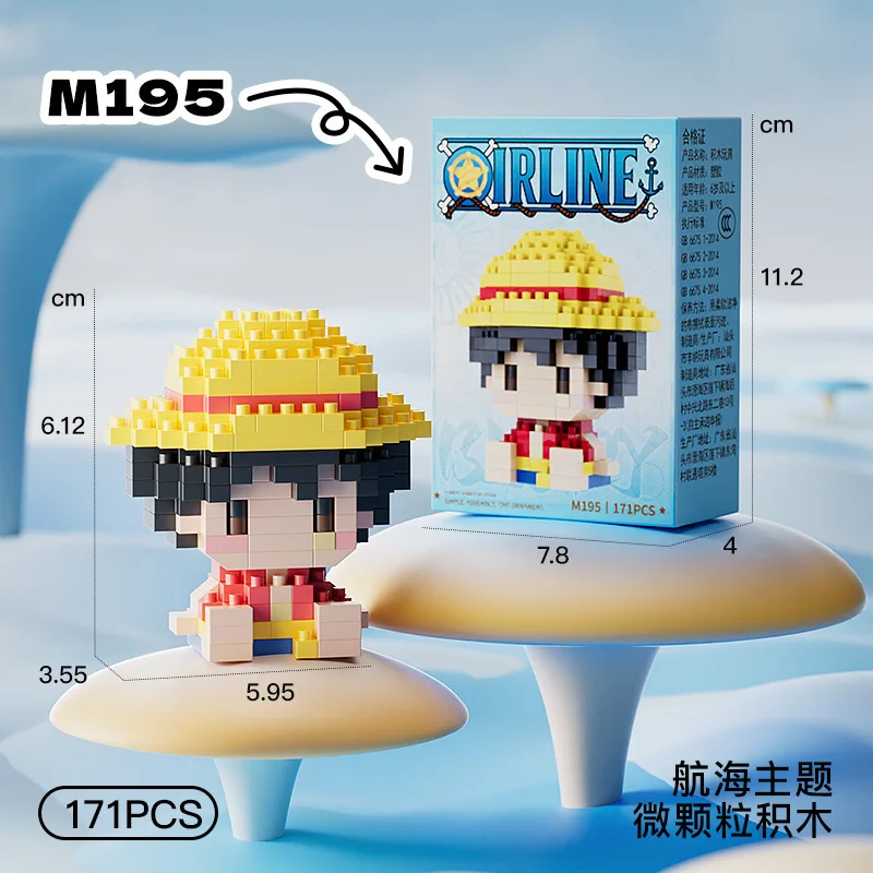 ONE PIECE 3D Anime Model Sun G - огляд і ціна Building Block Mini