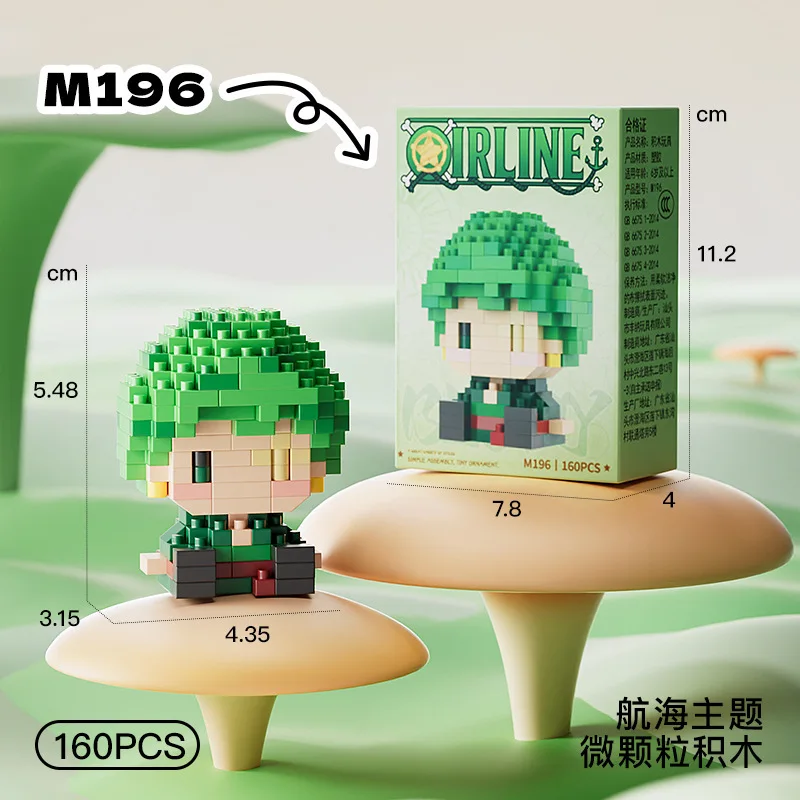 ONE PIECE 3D Anime Model Sun G - огляд і ціна Building Block Mini